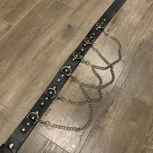 belt with chains